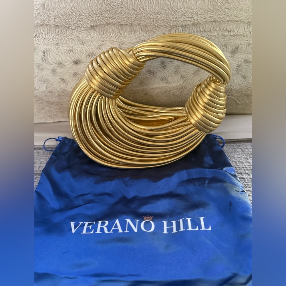 Verano Hill Luxe Gold Mini Bag